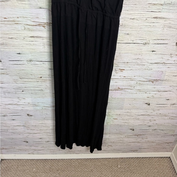 Splendid racer back ribbed cotton tank maxi dress black size medium - Picture 4 of 7